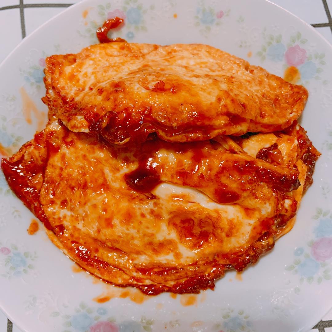 鸡蛋神仙吃法～给肉都不换的糖醋荷包蛋