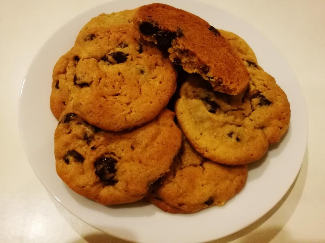 香草海盐巧克力大曲奇