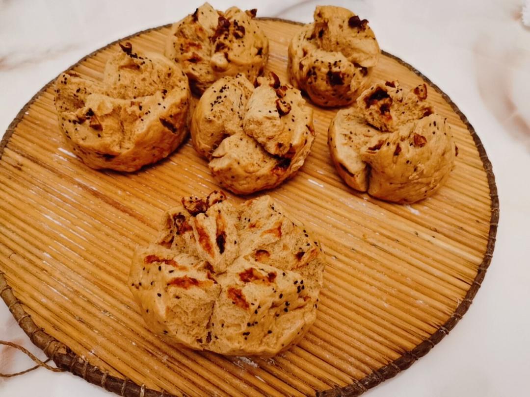 妥妥的红糖开花馒头