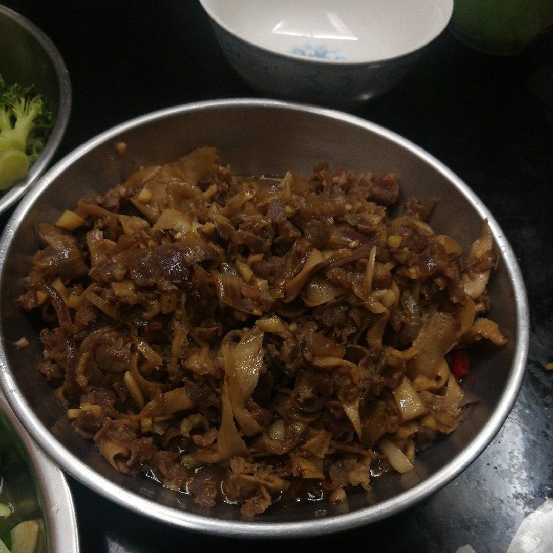 孜然杏鲍菇肥牛卷