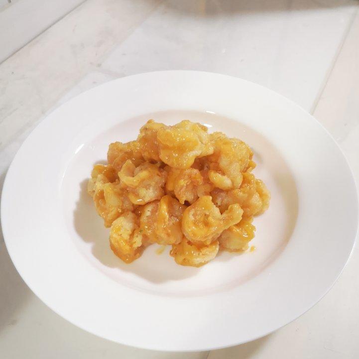 柏悦平替版芥末虾球