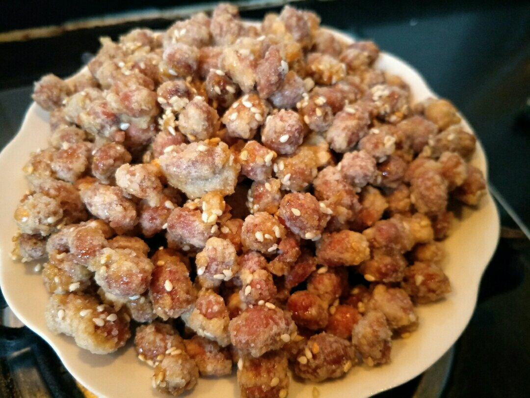 又 又做的糖裹花生米