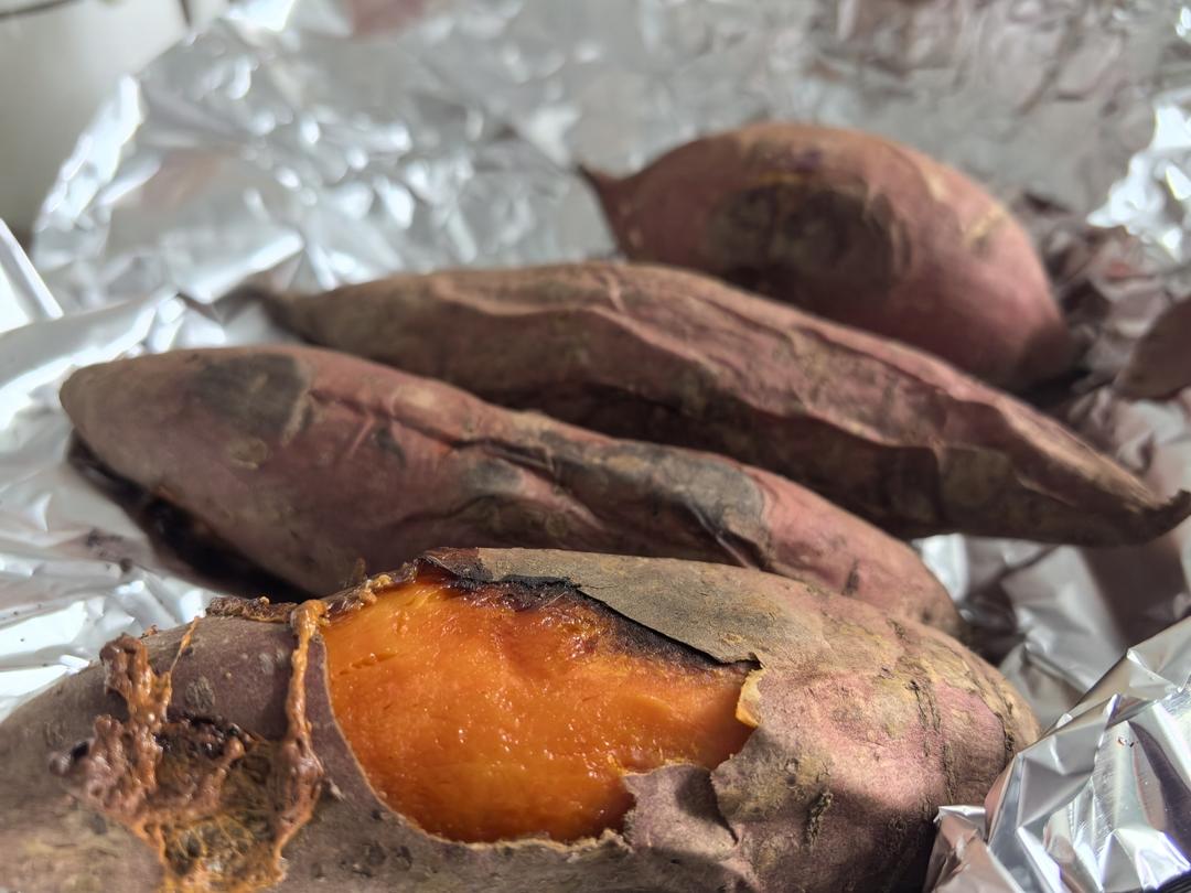 甜蜜诱惑：家庭版烤红薯，比街头更美味！