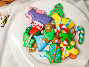 让孩子欢呼雀跃的圣诞糖霜饼干的做法 步骤25