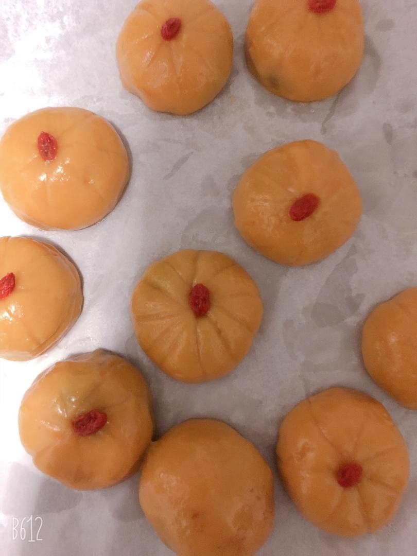 南瓜糯米糍Vs南瓜饼（一个方子三种吃法）