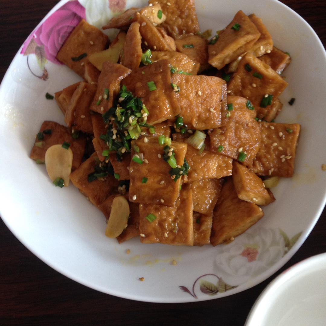 蜜汁豆干