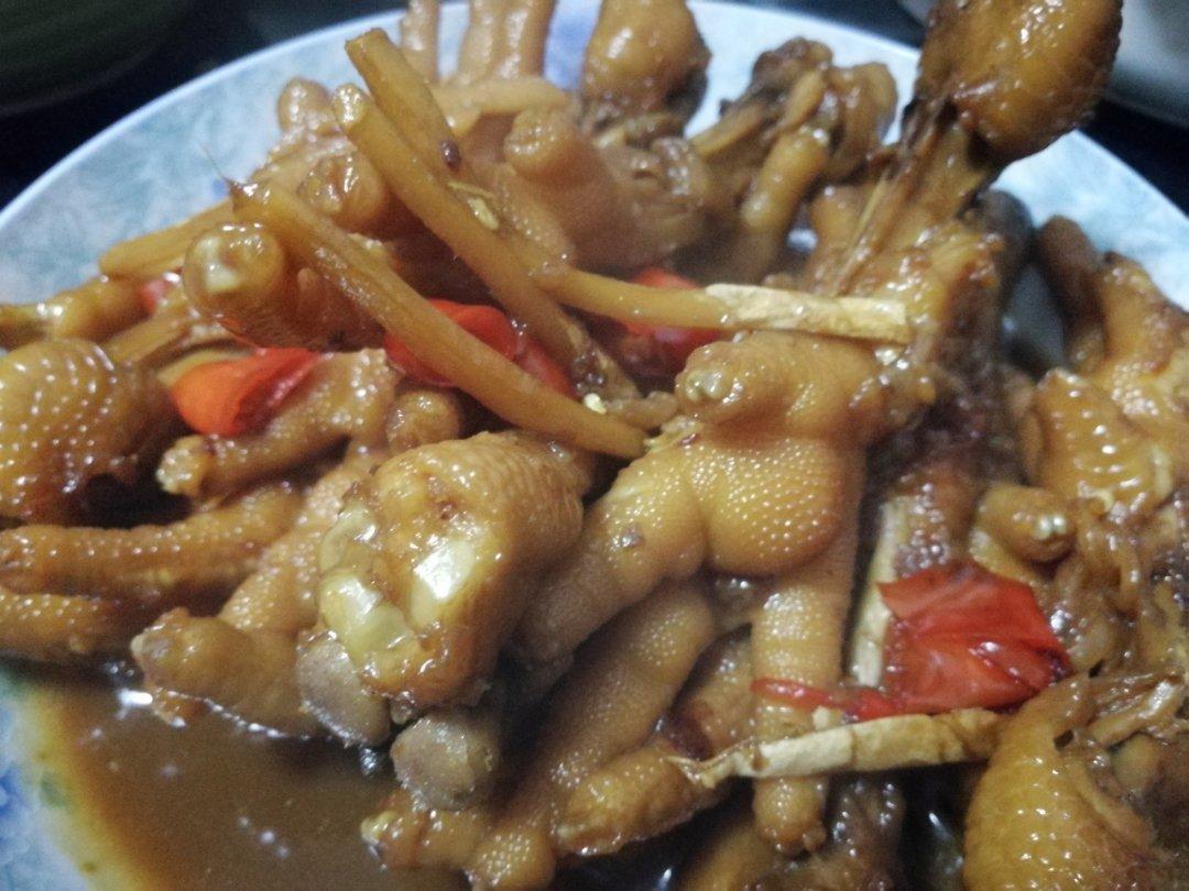 卤鸡爪