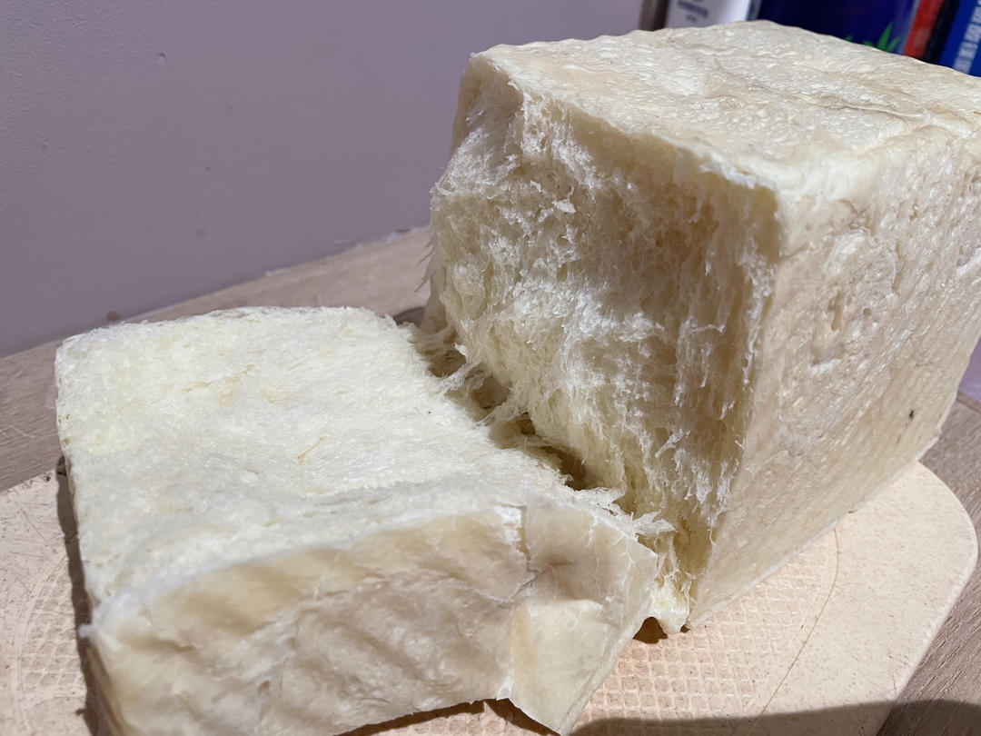 夺命软吐司(๑´ڡ`๑)超软拉丝极速方便的一次发酵吐司