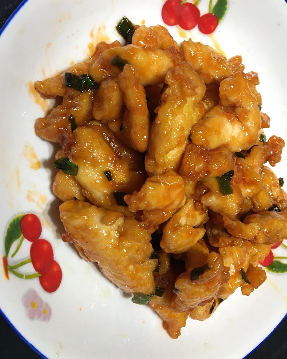 酸甜可口的糖醋里脊(鸡胸肉版)