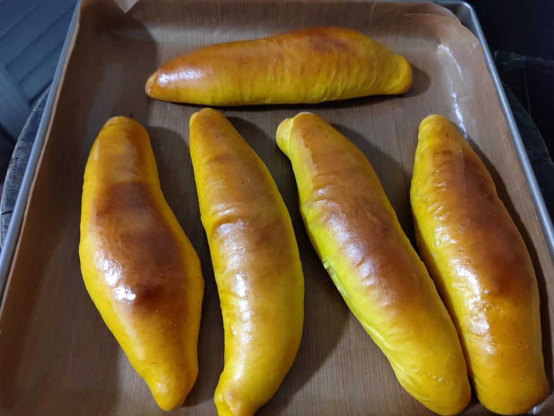 南瓜奶棒面包