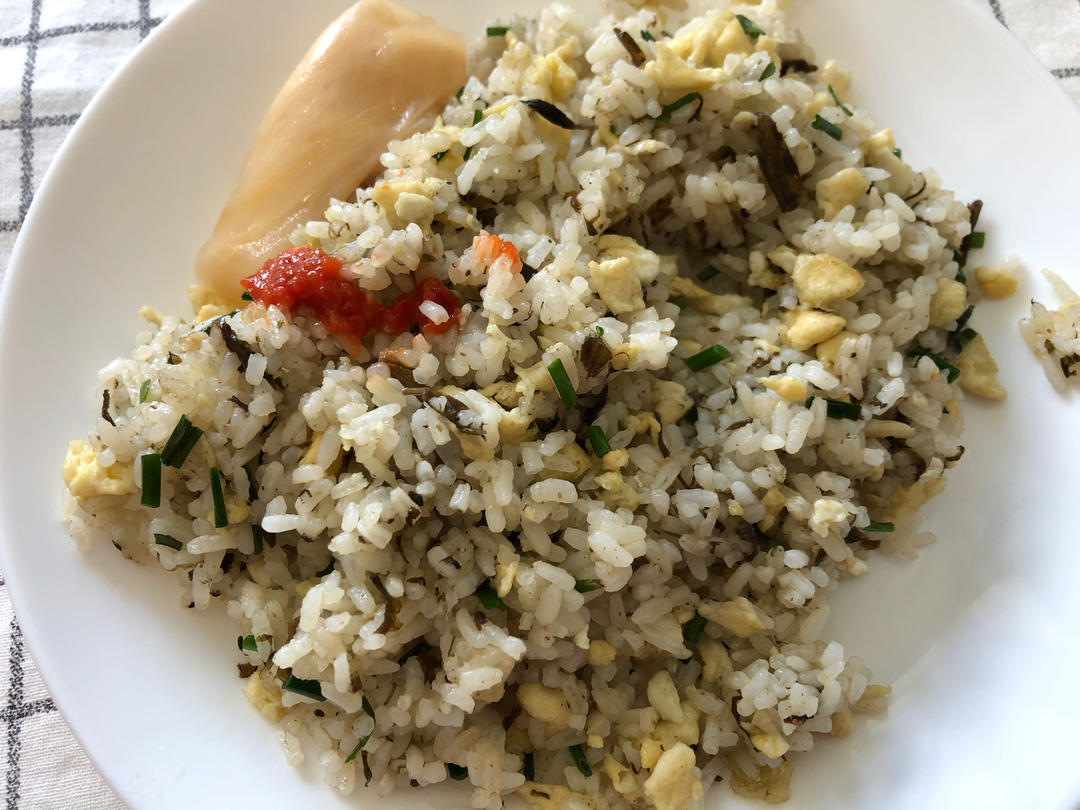 可能是最好吃系列--橄榄菜炒饭