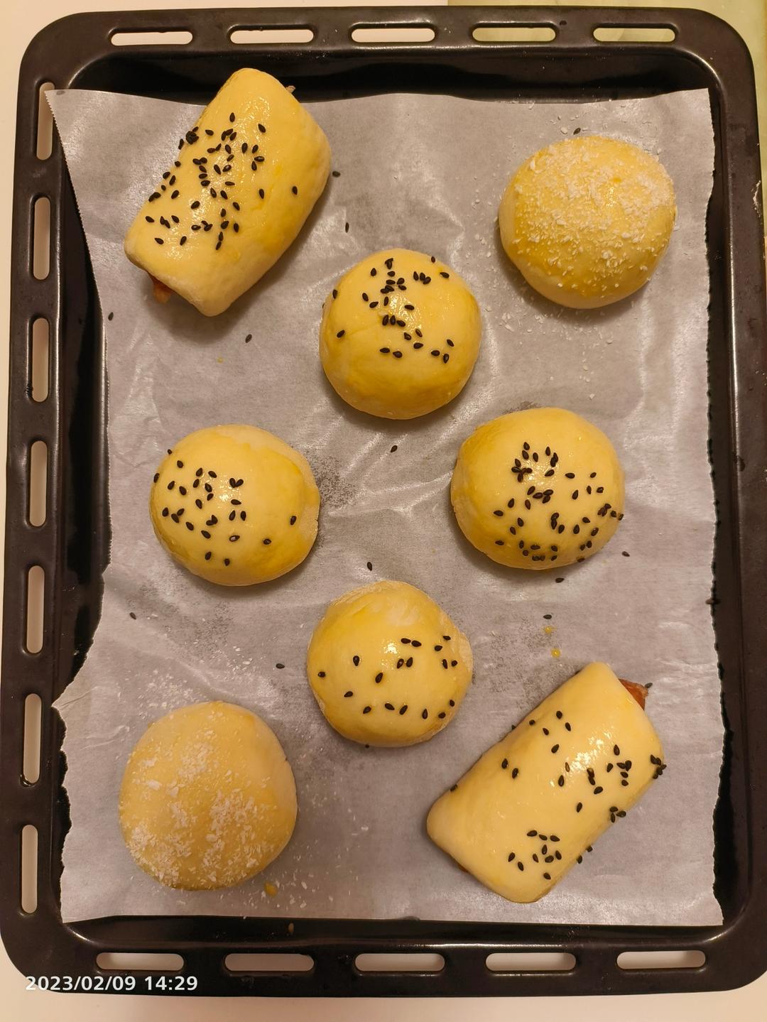 纯奶手撕吐司的做法 步骤1