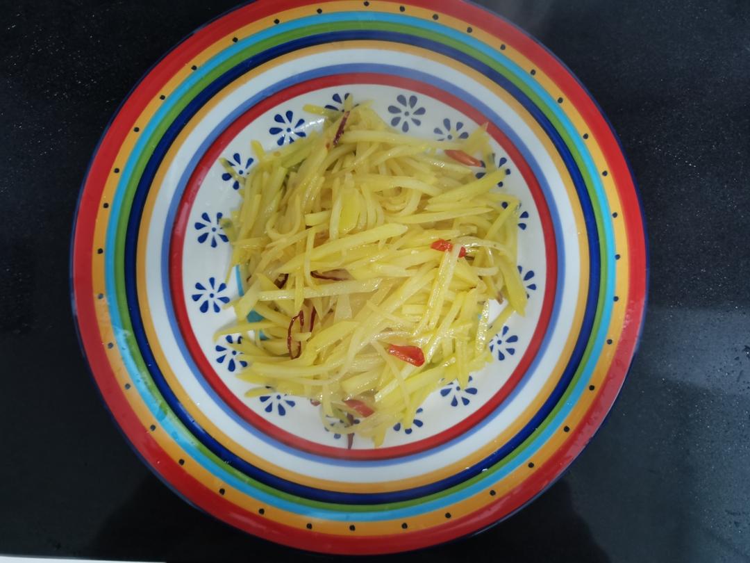 清炒土豆丝的做法