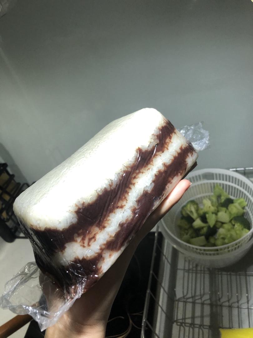 红枣豆沙切糕