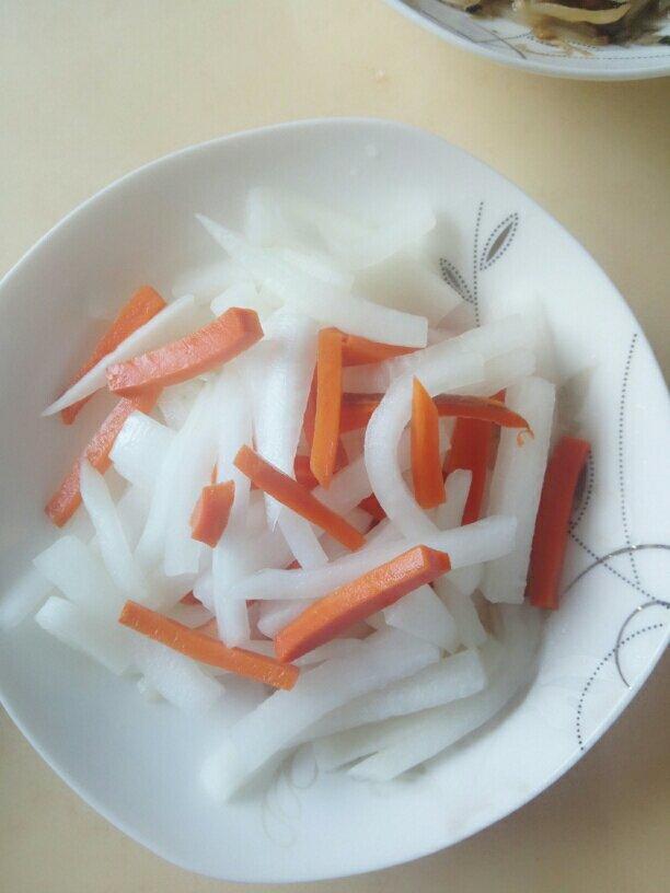 糖醋白萝卜