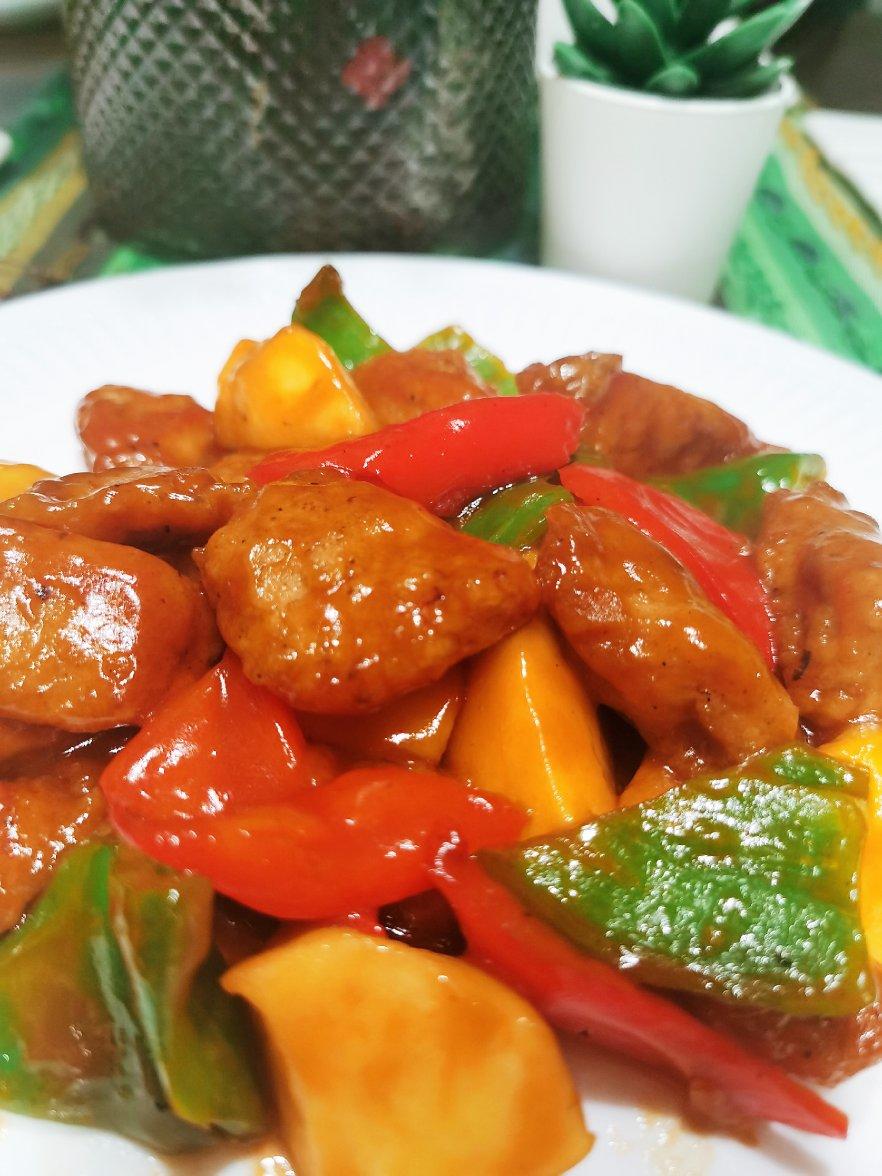 【菠萝咕咾肉】吃肉会腻是偏见，不服来试这道菜！
