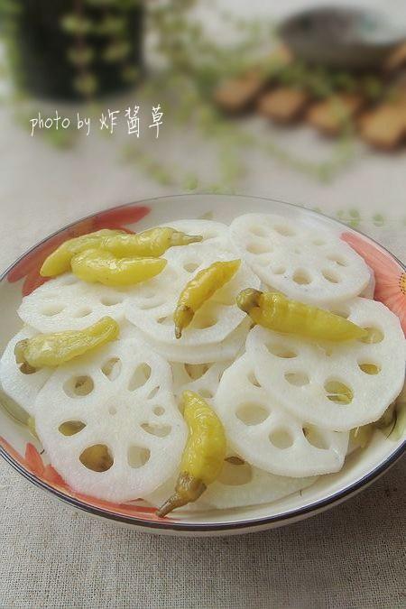 柠檬泡椒藕片