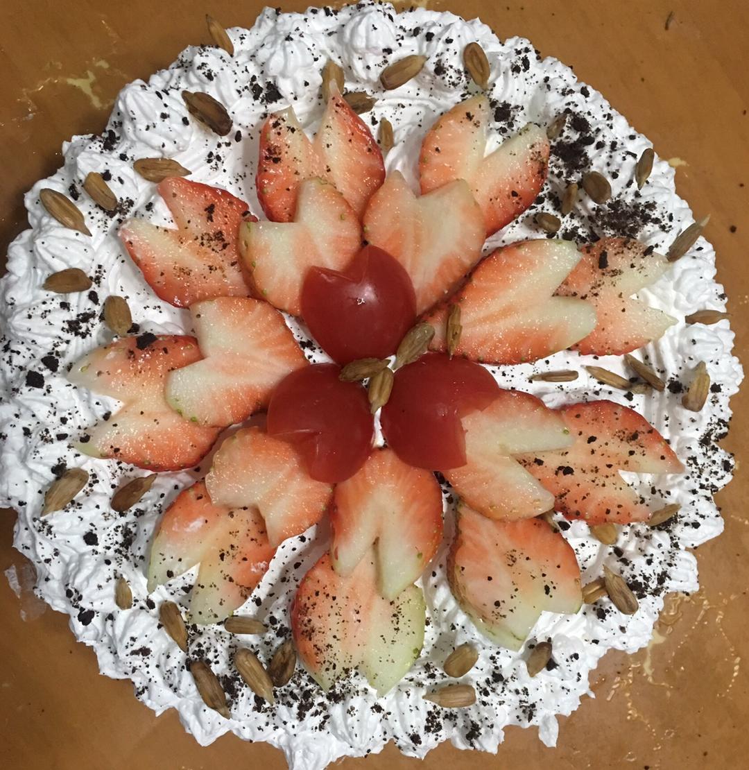 烤箱做蛋糕（戚风蛋糕的做法）