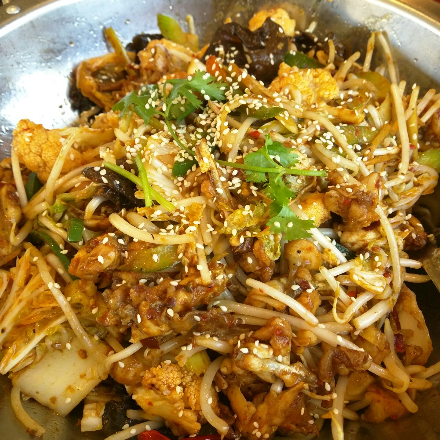 干锅牛蛙