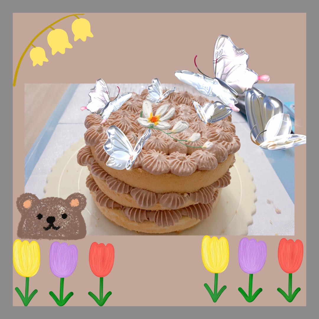 巧克力奶油蛋糕