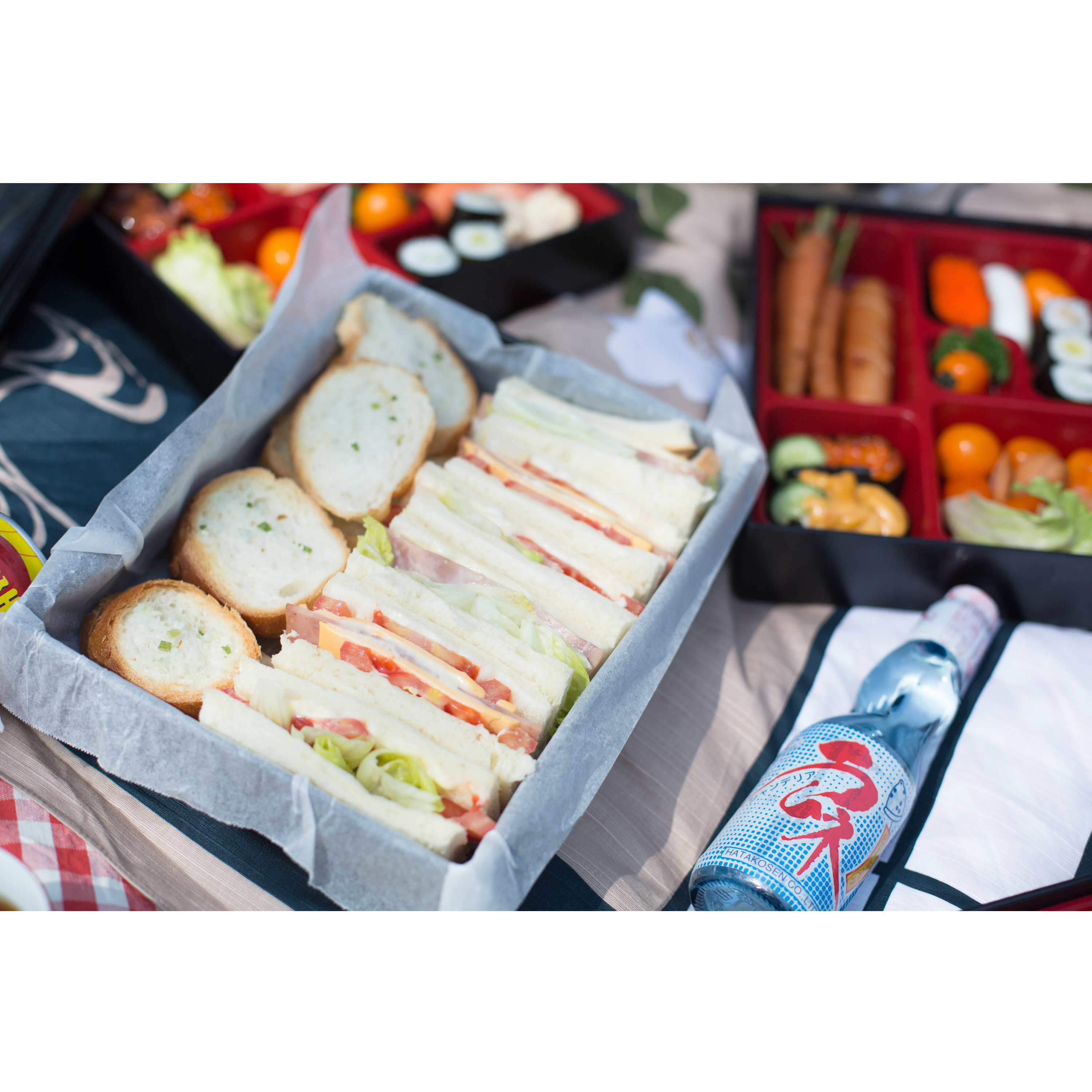 火腿芝士蛋三文治