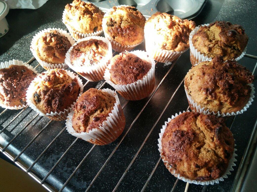 酸奶全麦早餐马芬丨健康·烘焙