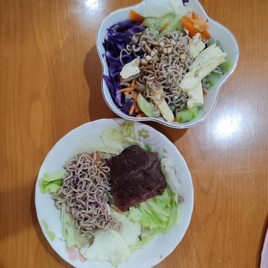 拌爽口荞麦方便面