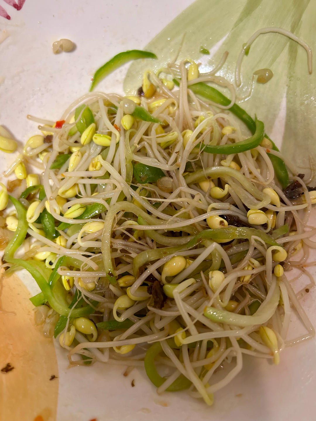 超简单韩式小菜 凉拌豆芽