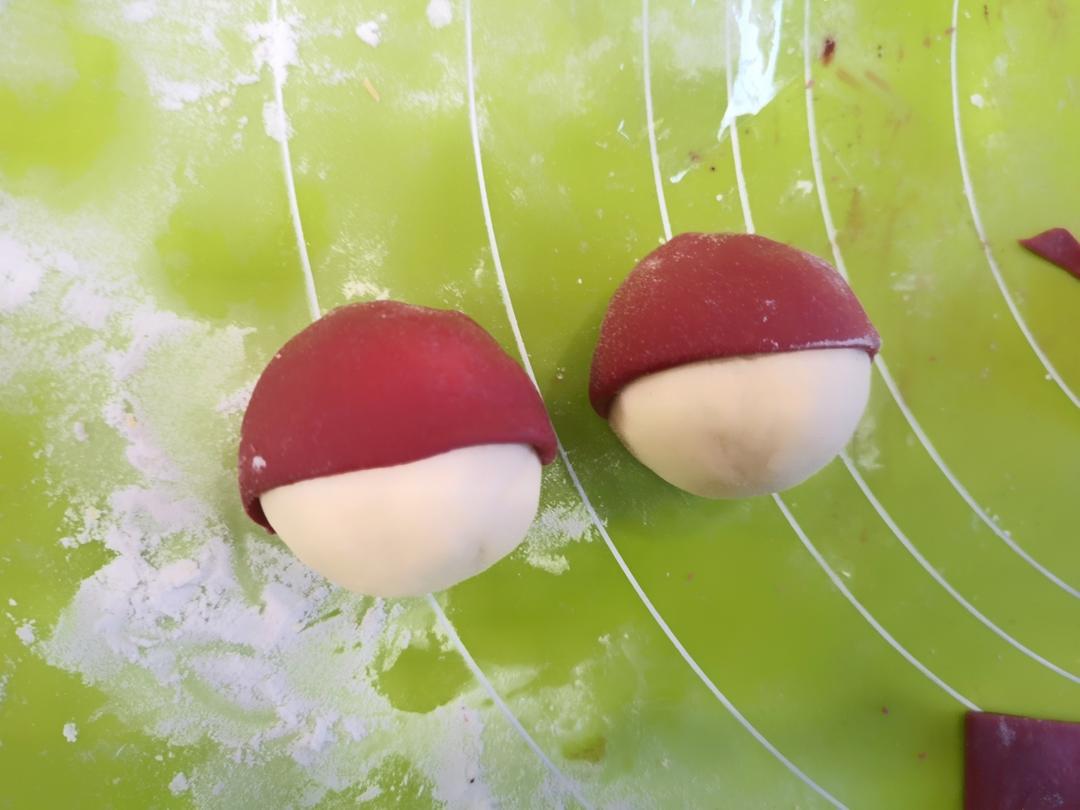 南瓜卡通挤挤馒头(皮卡丘)⚡️⚡️⚡️的做法 步骤4