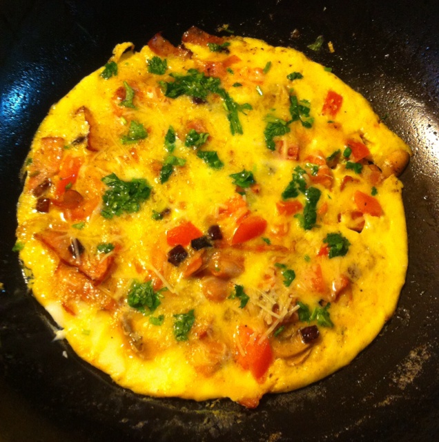 Omelet Pizza （蛋饼匹萨）