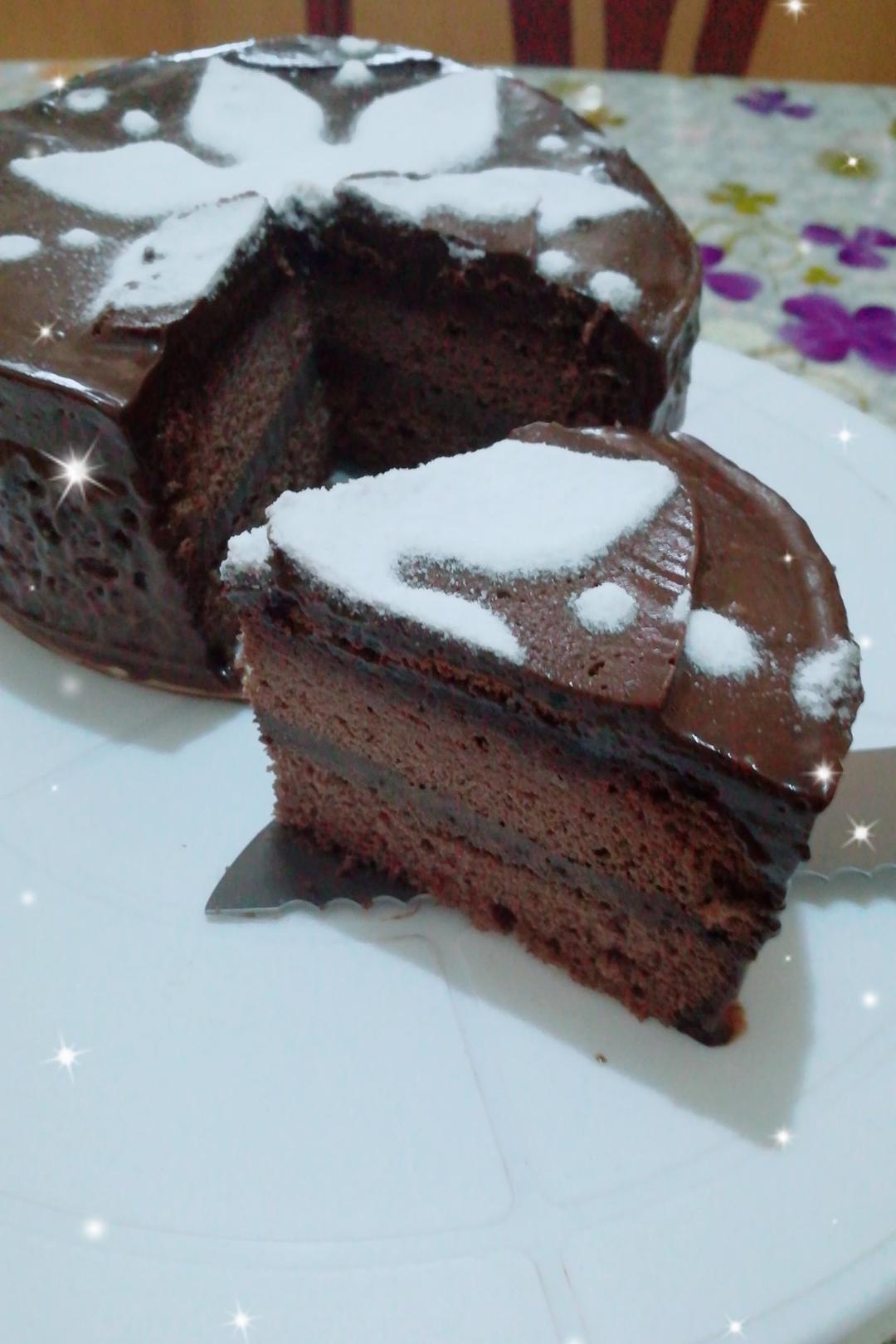 巧克力冰淇淋蛋糕