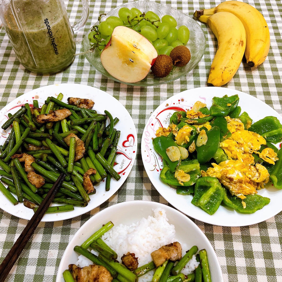 经典美食--蒜苗炒肉(爆炒版)