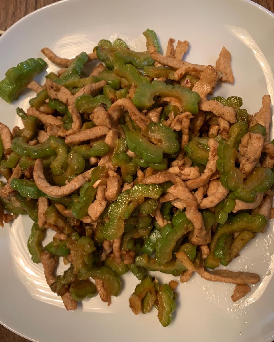 苦瓜炒肉