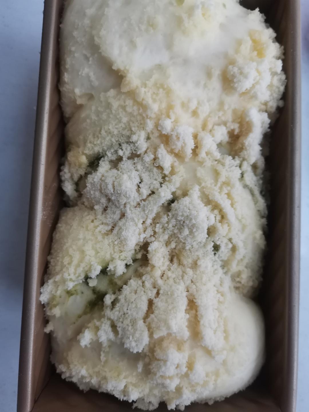 绿色心情---抹茶手撕小吐司