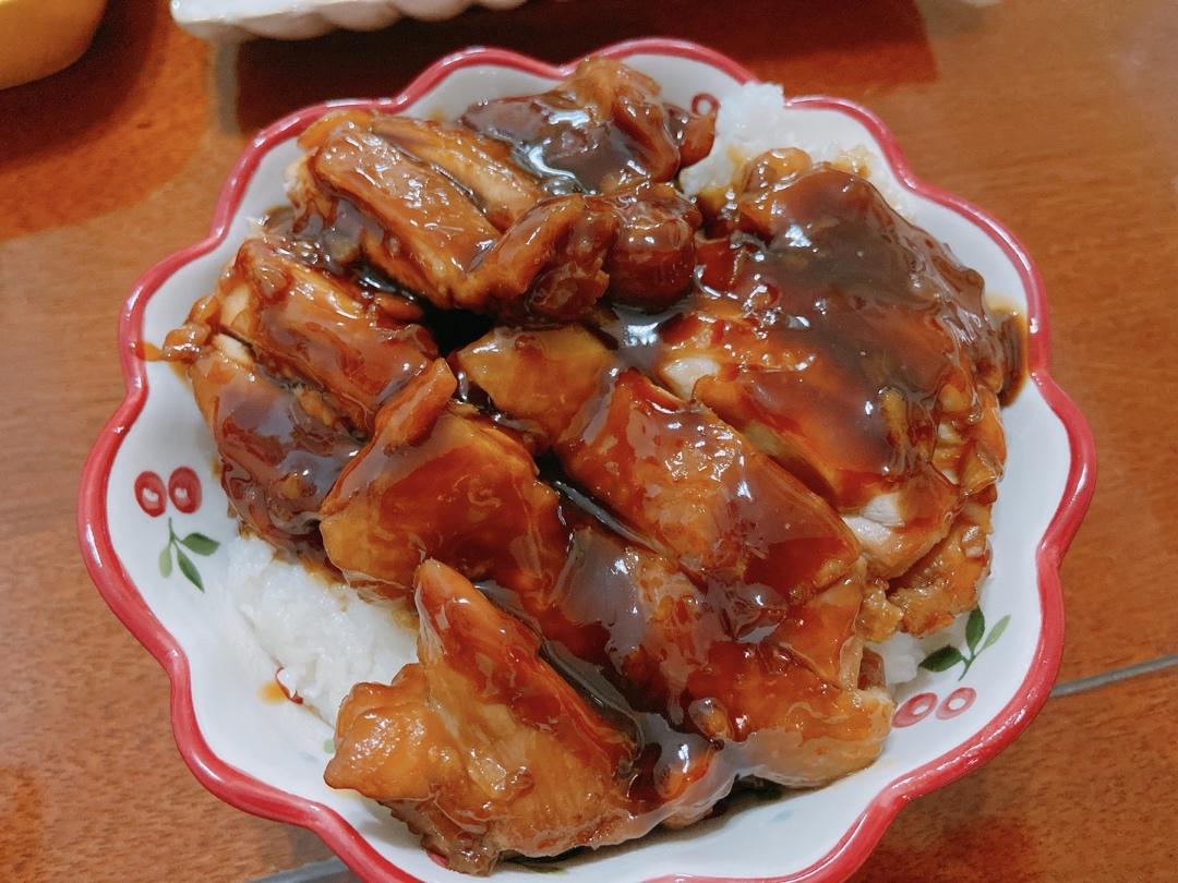 照烧鸡腿饭