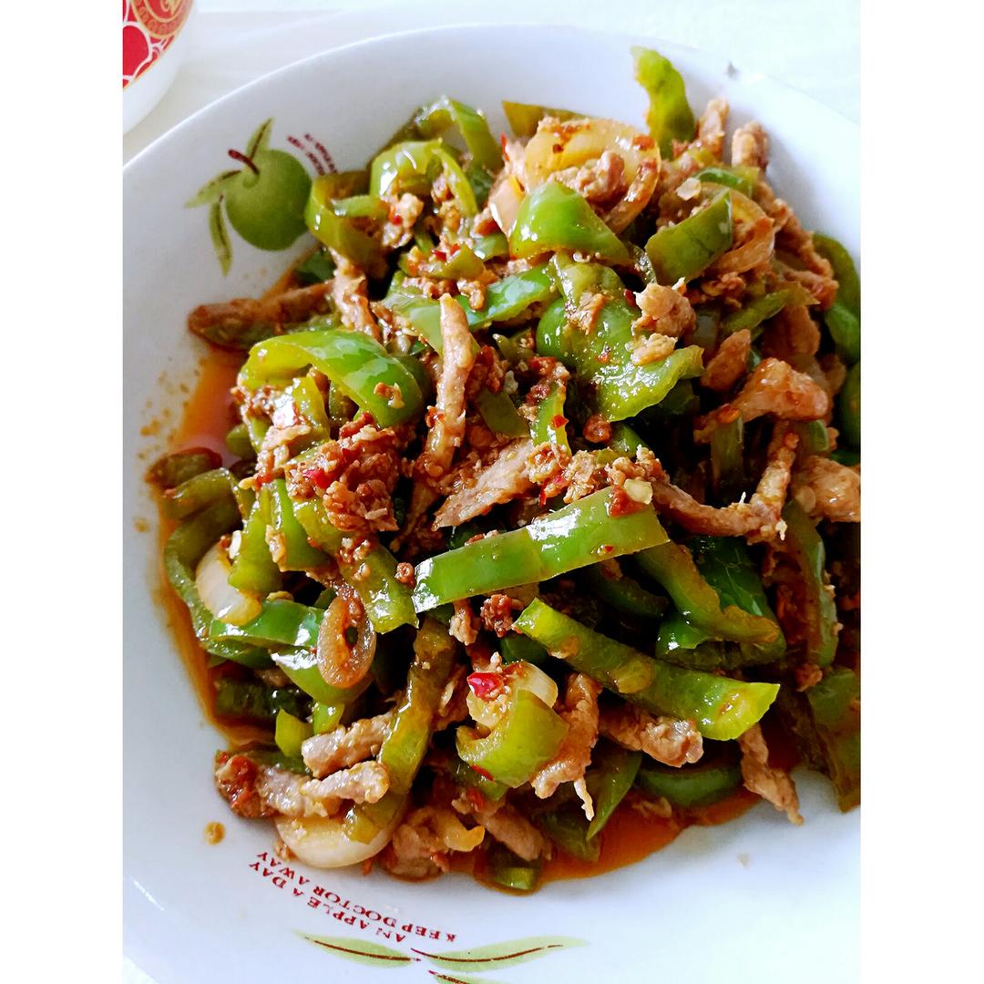 谜一般的青椒炒肉