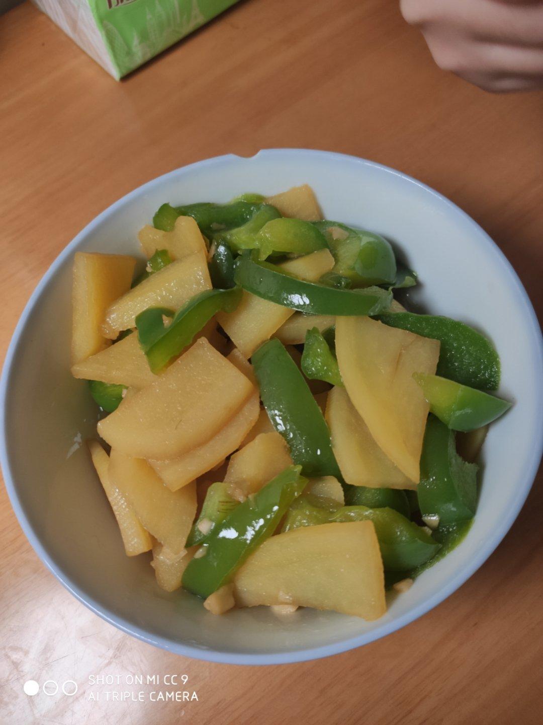 青椒土豆片