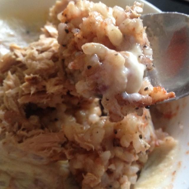 低脂健康金枪鱼芝士糙米焗饭的做法