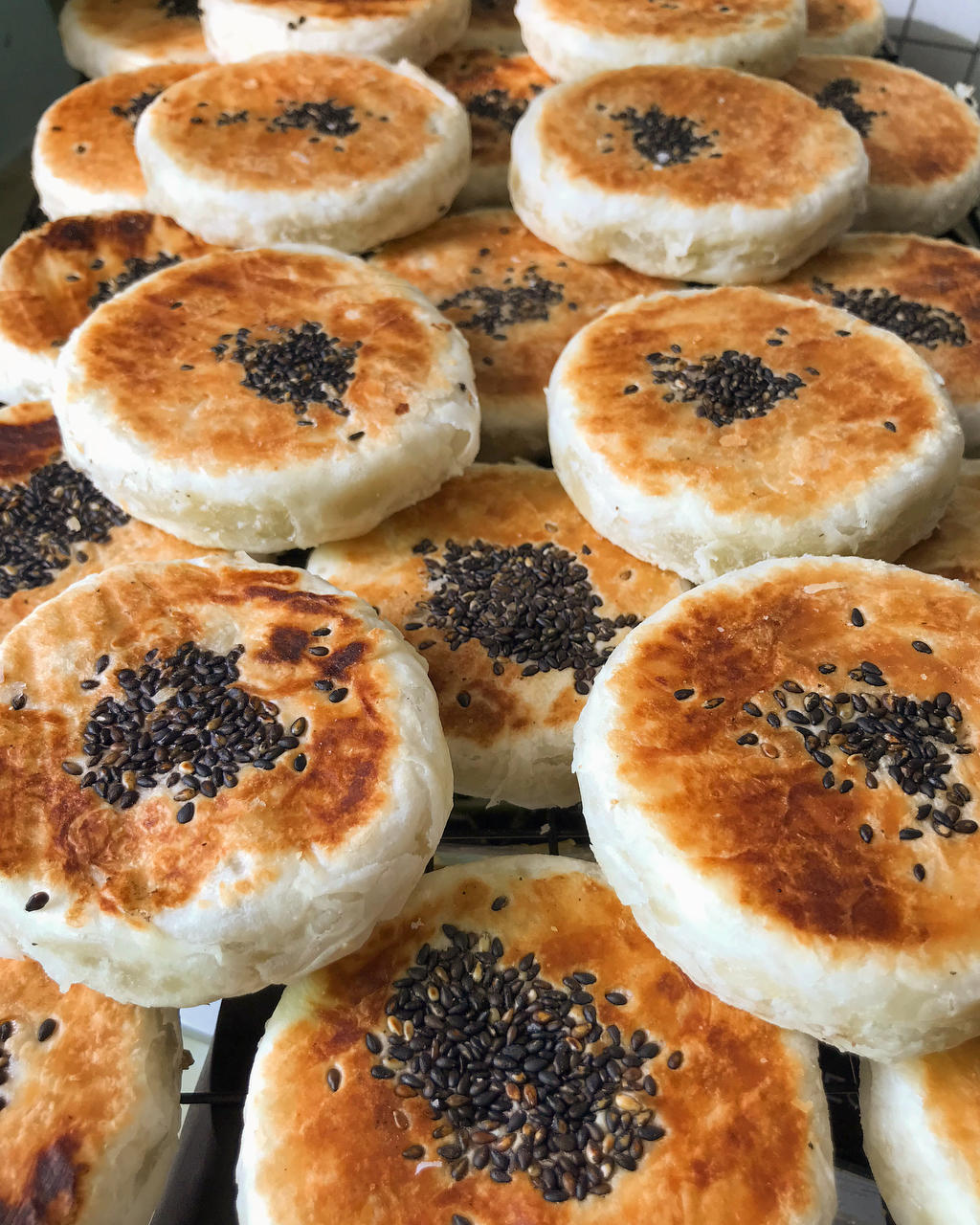 堂妈小厨——酥皮绿豆饼