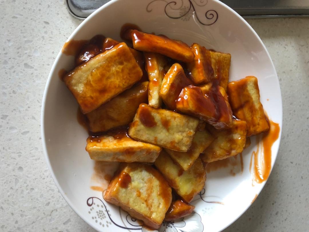 糖醋脆皮豆腐