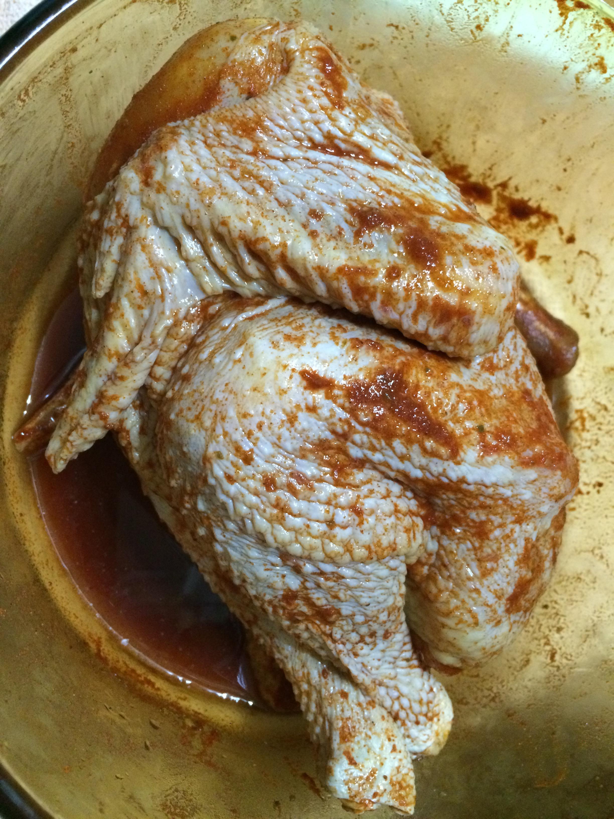 奥尔良烤全鸡的做法 步骤1