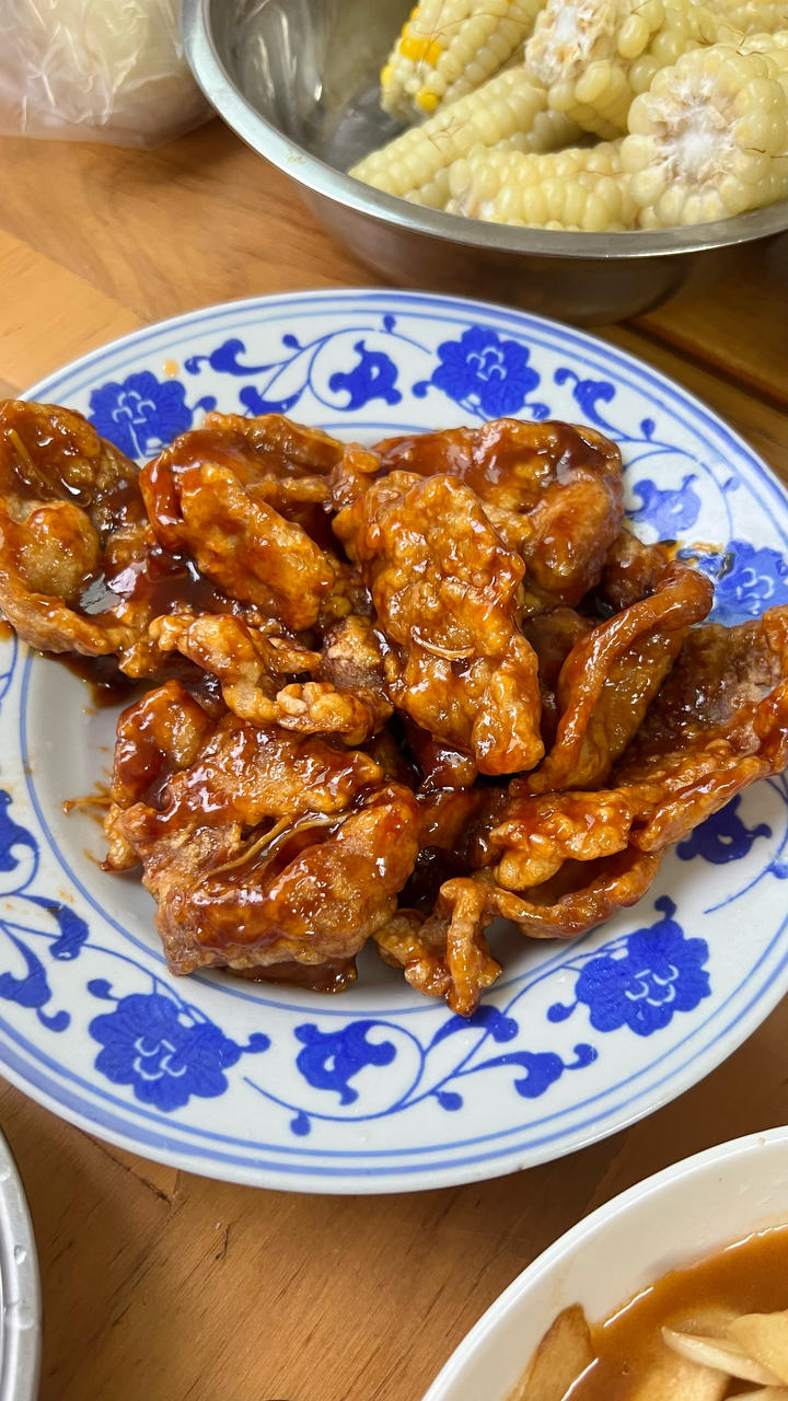 锅包肉（番茄酱版）