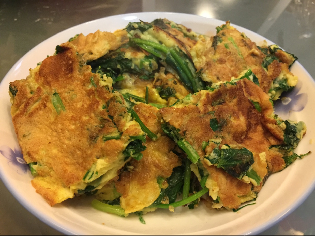锅塌菠菜