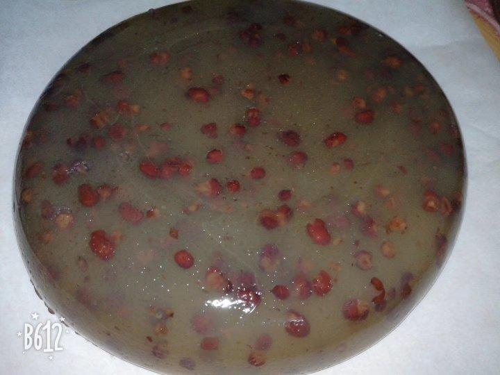 冰晶红豆马蹄糕