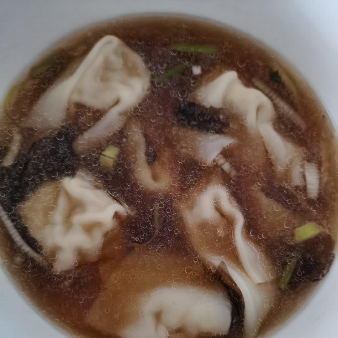 肉不柴的馄饨馅