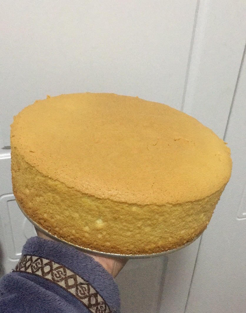八寸戚风蛋糕