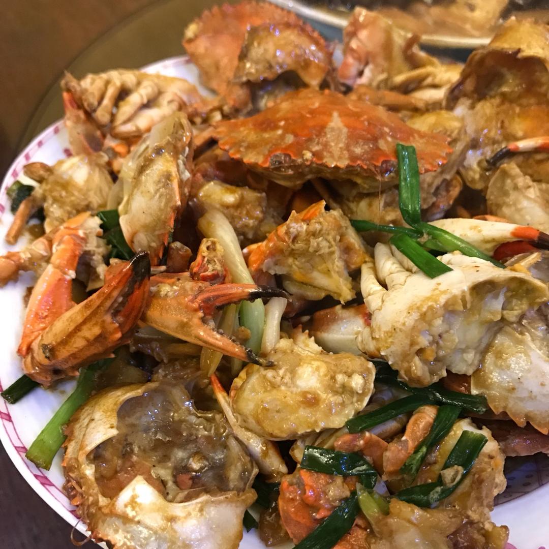 宇宙无敌李太太做的炒螃蟹