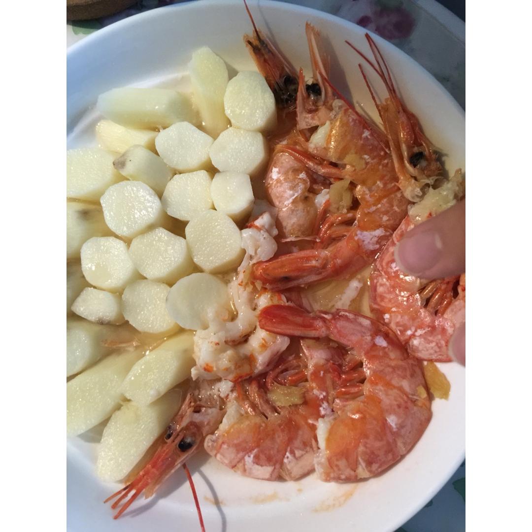 清蒸阿根廷大红虾