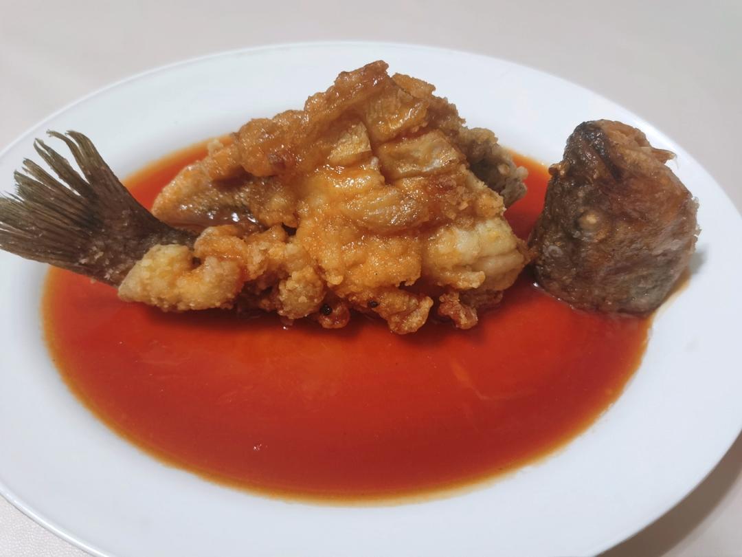 酸酸甜甜松鼠鱼