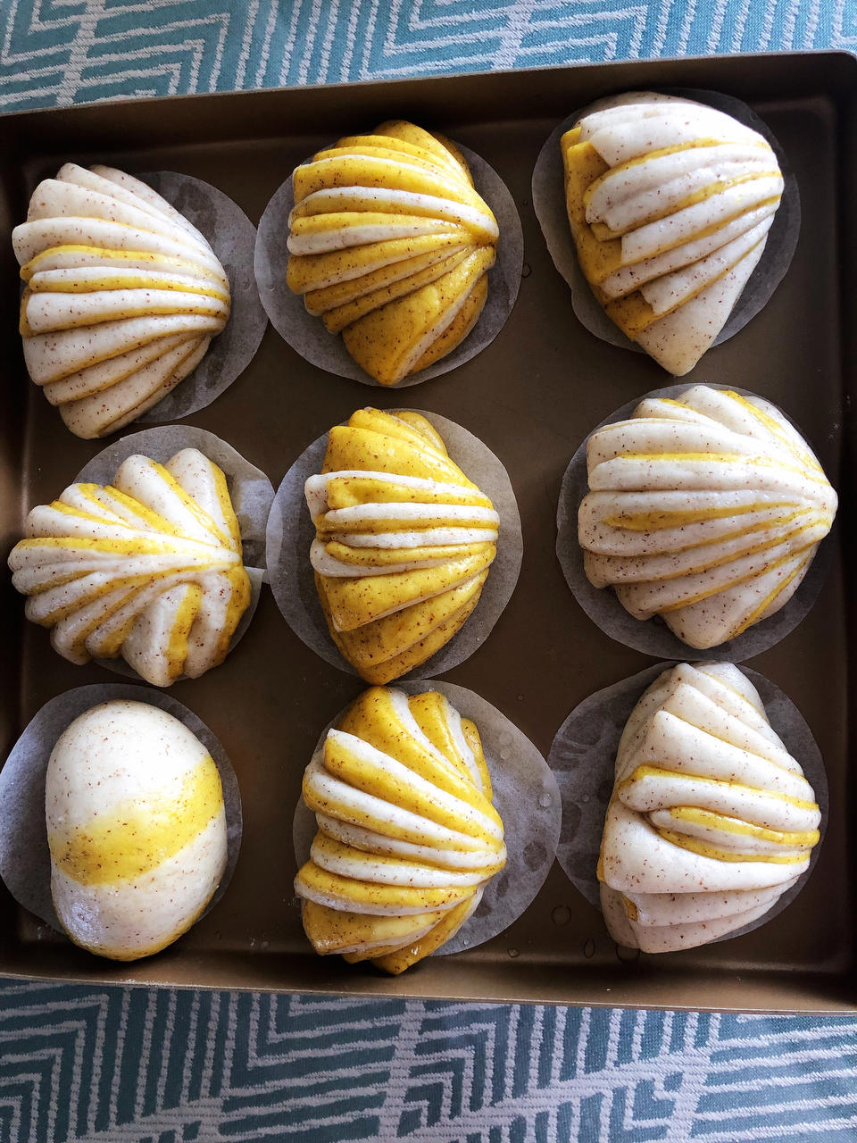 彩色贝壳馒头 *花儿馒头94